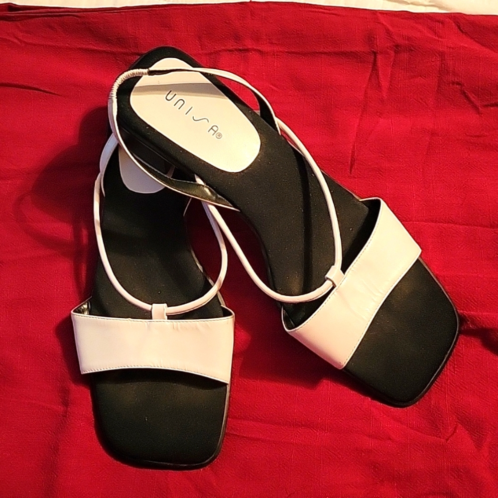 Unisa low heel sandals.